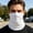 White, variant on 25x42 cm Unisex Face Covering, Tactical Seamless Neck Gaiter Bands, Plain Solid Sunscreen Breathable Balaclava Balaclavas, Motor Riding Fishing Helmet Liner Sports Headscarf with UV Protection
