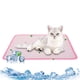 thumbnail image 1 of Tapete refrescante para perros y gatos | Almohadilla refrescante de seda helada | Manta lavable para cama, sofá, asiento de coche y suelo | Cojín refrescante de 50 x 35 cm, 1 of 3