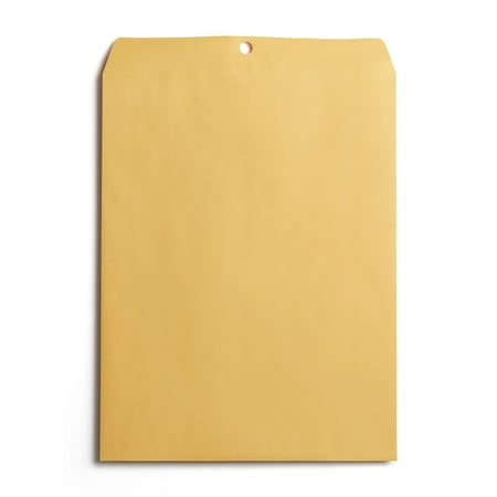 Staples Clasp Envelope 9 L x 12  H Brown 100/Pack BL58390