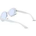 thumbnail image 2 of FEISEDY Blue Clout Goggles Sunglasses Women Men Retro Oval Sunglasses B2253, 2 of 2
