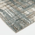 thumbnail image 7 of Mainstays 5'x7' Crosshatch Shag Teal Indoor Area Rug, 7 of 7