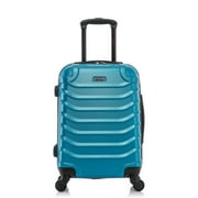 InUSA Endurance 24 Hardside Lightweight Luggage with Spinner Wheels, Handle, and Trolley, Teal