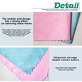 thumbnail image 3 of 10 Pack Fish Scale Streak Free Magic Glass Window Cleaning Cloth,Lint Free Dish Drying Polishing Towels, 3 of 5