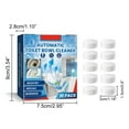 thumbnail image 3 of ToyKingdee Toilet Bowl Cleaner Tablets, Automatic Toilet Bowl Cleaners with Bleach for Deodorizing and Descaling, Bathroom Cleaner Against Tough Stains, 3 of 9