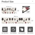 thumbnail image 3 of Yayeee Faucet Mat for Kitchen Sink 14.7" Diatomite Long Splash Guard Pad, Christmas Plaid Forest, 3 of 7