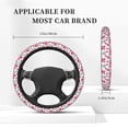 thumbnail image 5 of Fotbe Watercolor Flowers Steering Wheel Cover Universal 15 in Car Accessories for Men Women,Steering Wheel Protector Comfortable Protective Case for SUV Sedan Decor, 5 of 8