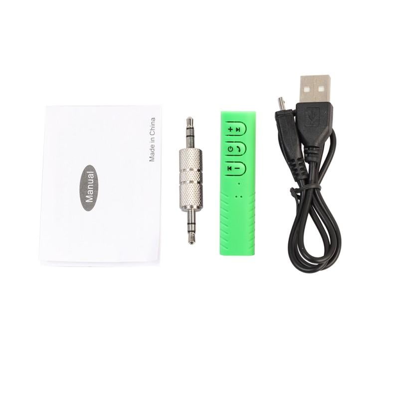 Wireless Bluetooth Audio Music Receiver Adapter Car AuxCable Small Design 3.5mm 