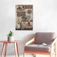 thumbnail image 3 of Farmhouse Wall Art Flower Pictures Wall Decor Today I Choose Joy Canvas Painting Print Hummingbird Artwork Modern Home Decor Framed for Living room Bedroom Bathroom 12"X16", 3 of 6