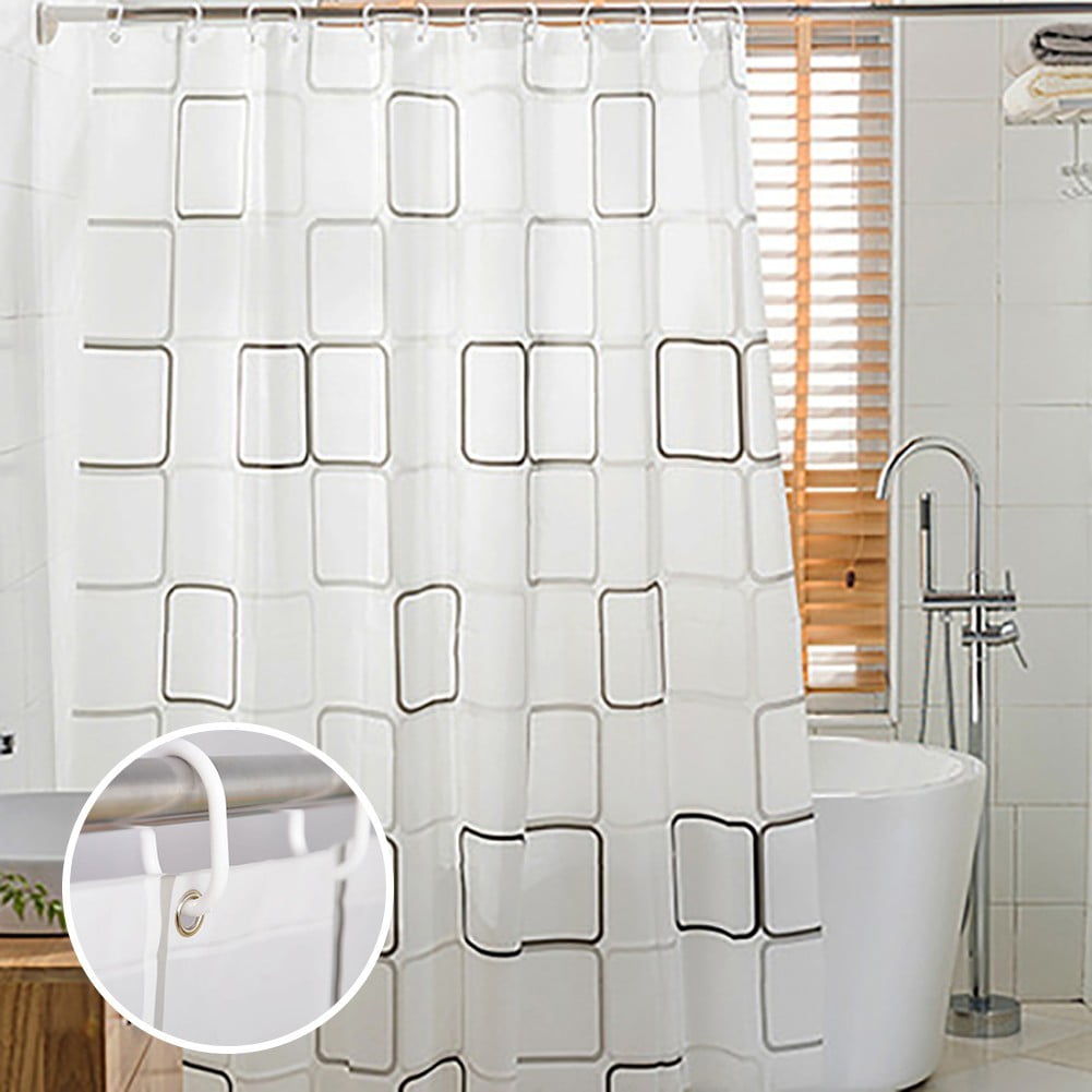 Sea Starfish Shower Curtain Waterproof Mildew Resistant PEVA Partition Curtain B 