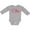 AC-Heather Grey, variant on Inktastic Ohio Boys or Girls Long Sleeve Baby Bodysuit