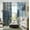Blue Grey, variant on Abstract Curtains 2 Panels Abstract Rust Curtain Room Darkening Grommet Window Treatments Modern Decorative for Bedroom Living Room, 52x63 Inches, Blue Rust