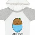 thumbnail image 4 of Inktastic Little Spud Blue Boys or Girls Baby Bodysuit, 4 of 5