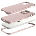 thumbnail image 2 of Nalacover for iPhone 12 Pro Max 6.7 inch Slim Case,Stylish Triple Layer Protection Hard PC + Soft TPU Silicone Hybrid Shockproof Camera Lens Protective Anti-drop Fit Back Phone Cover.Rosegold, 2 of 7