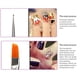 thumbnail image 4 of Jumpingount 15 piezas Nail Art Brush Toenail Nail Dotting Pen para principiantes Pintura Manicura Salón profesional Regalos Pinceles de maquillaje y herramientas Negro, 4 of 6