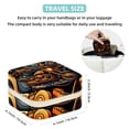 thumbnail image 5 of Motorcycle Theme Square Jewelry Box Organizer Display Case Necklace Bracelet Earring Holder Travel Portable Decorative Stand Storage Box for Rings Earrings Necklaces Bracelets - Girls Women Gift, 5 of 6