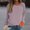 1-Orange, variant on qelini Long Sleeve Shirts for Women Plus Size Loose Christmas Fall Striped Pringt Oversized Crewneck Sweatshirt Fall Basic Comfy Lightweight Pullover Tops
