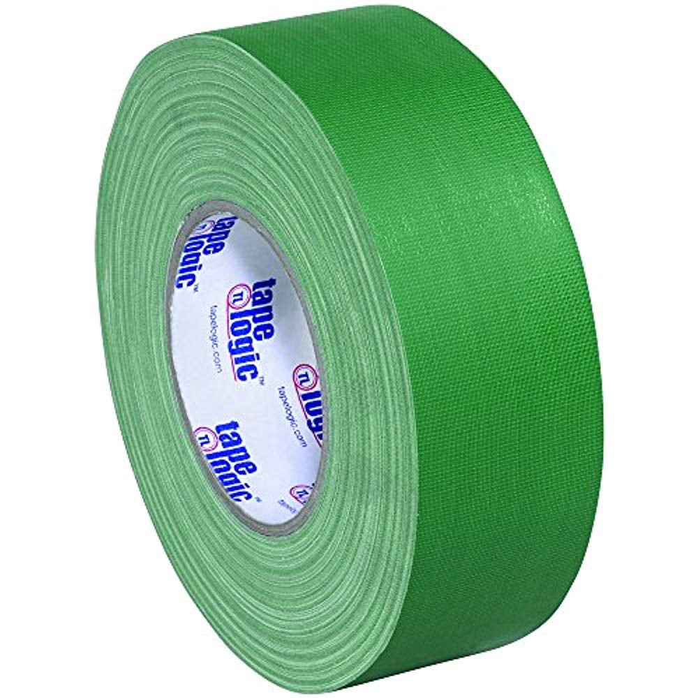 Tape Logic 11 Mil Gaffers Tape Green 2" x 60 Yard Roll (24 Roll/Case)