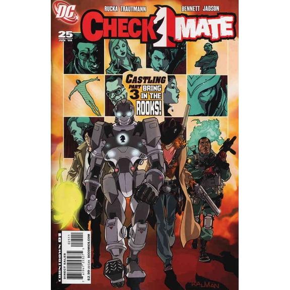 Checkmate (2nd Series) #25 VF ; DC Comic Book