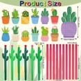 thumbnail image 2 of Set de notas adhesivas Easasty Cactus, 24 unidades, con bolígrafo, para regalo de Navidad, 2 of 7