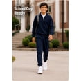 thumbnail image 7 of Beverly Hills Polo Club Boys’ School Uniform Pants – 2 Pack Pull On Jogger Pants (4-18), 7 of 7