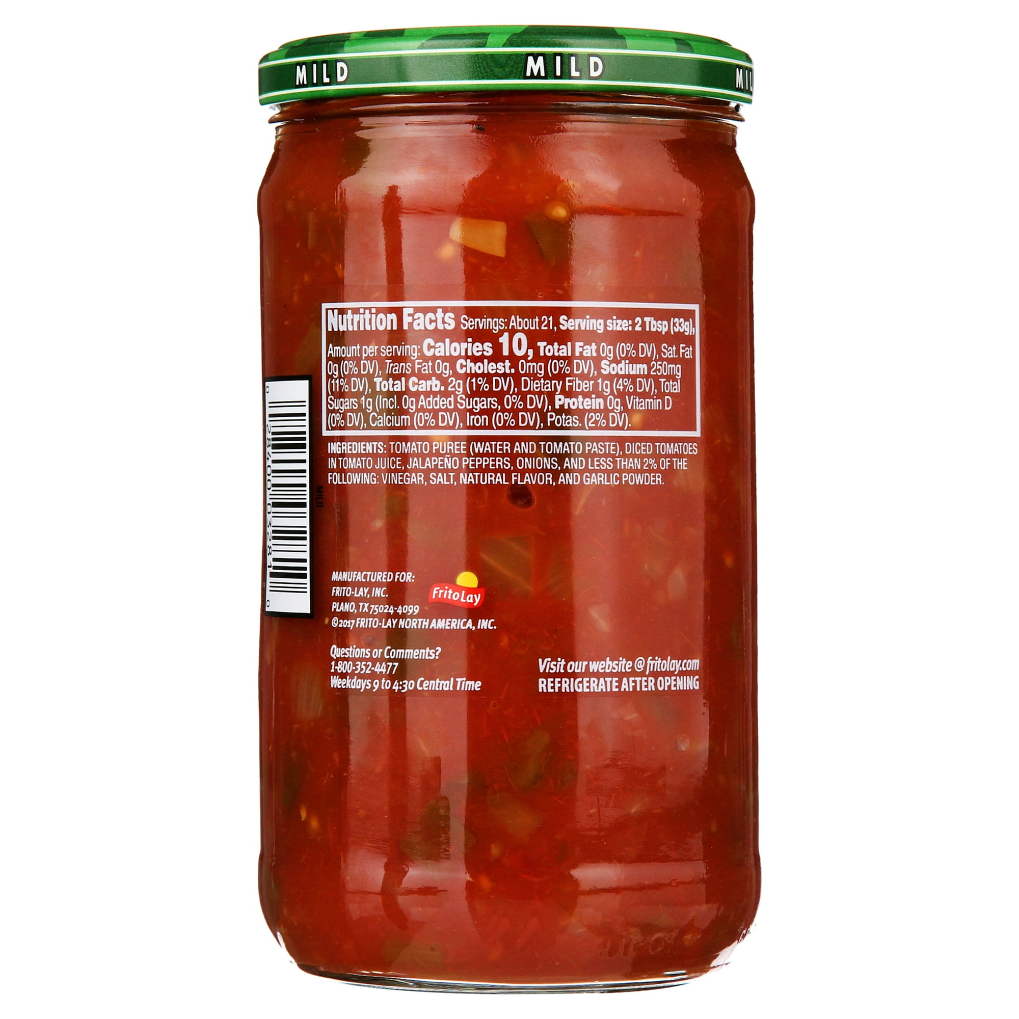 Tostitos Chunky Mild Salsa, 24 oz Jar