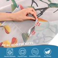 thumbnail image 4 of Yayeee Window Valance for Kitchen Farmhouse Rod Pocket Purple Floral Pattern Short Curtain for Living Room, 4 of 6