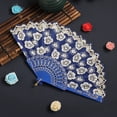 thumbnail image 5 of Japanese Cherry Handheld Folding Fan Set for Decorative Dance Performance and Elegant Room Summer, 5 of 5
