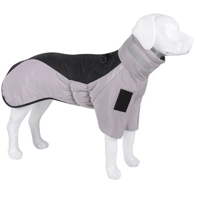 Big Dog Jacket Winter Warm Dog Clothes for Medium Large Dogs Waterproof Pet Coat Labrador Costume Golden Retriever Vest Overalls ShopWise Round