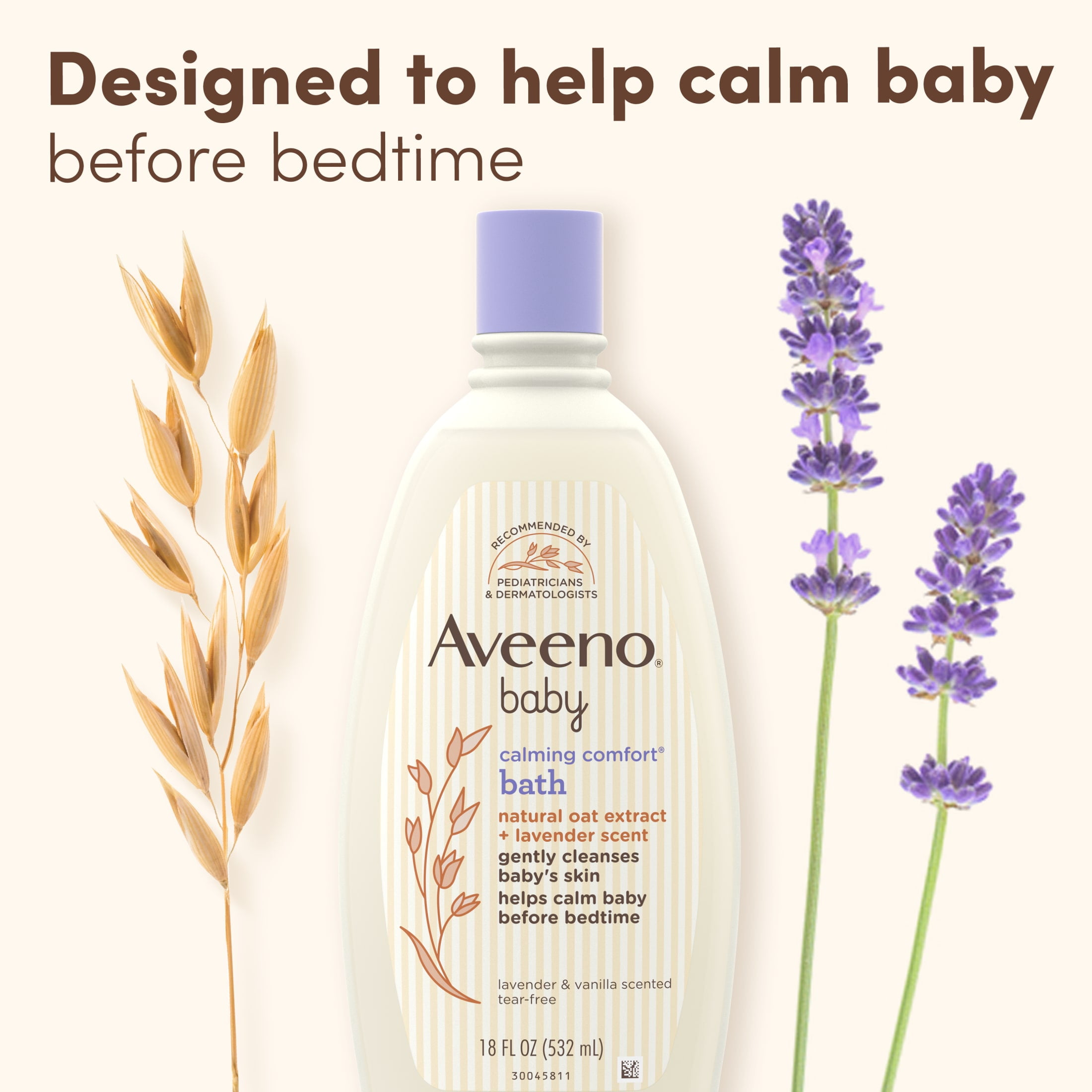 Aveeno Baby Calming Comfort Bath Body Wash, Lavender Philippines