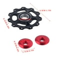 thumbnail image 3 of Kyusrd 11Tooth MTB Ceramic Bearing Wheel Pulley Road Bicycle Bike Derailleur, 3 of 4