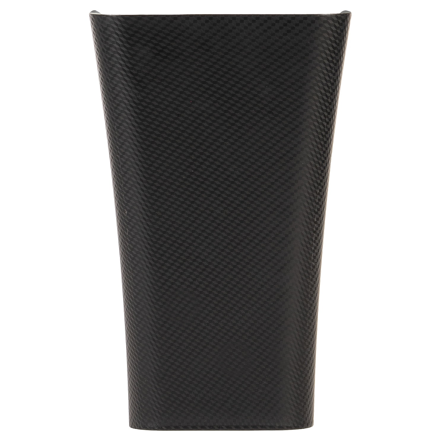 CLOROX Bathroom Trash Can, 3.1 Gallon Anti-Microbial Small Garbage Bin with no Lid, Black