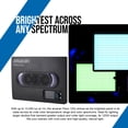 thumbnail image 4 of Panel de luz Amaran Pano 120c 120W RGBWW a todo color y accesorios, 4 of 7