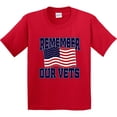 thumbnail image 3 of Inktastic Veteran Remember Our Vets Youth T-Shirt, 3 of 5