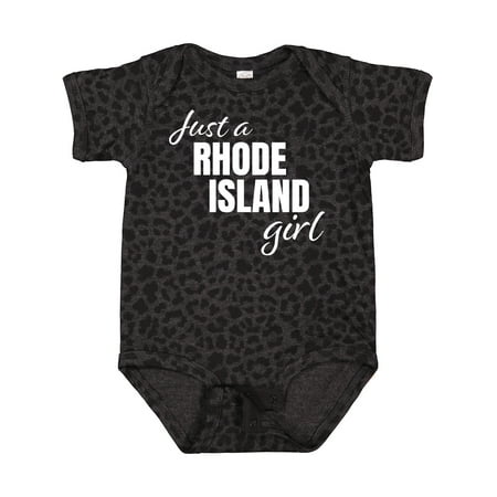 

Inktastic Just a Rhode Island Girl Born and Raised Gift Baby Girl Bodysuit
