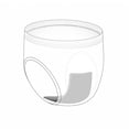 thumbnail image 3 of Dignity Reusable Underwear with liner Brief Style X-Large, 16905, Light to Moderate, 1 Ct, 3 of 3