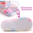 thumbnail image 6 of Rainbow Unicorn Slippers/Cute Fluffy Girls Slippers/Cozy Plush Indoor Outdoor Women Slippers/Best Unicorn Gifts, 6 of 7