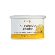 GiGi Honee Hair Removal Soft Wax, All Purpose Wax for Face, Body, & Bikini, 14 oz
