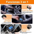 thumbnail image 2 of Manómetro Digital de Presión para llantas, 3-200PSI Medidor de Presión de Neumáticos con Pantalla LCD, Manguera y Acoplador, Calibrador de Llantas Profesional para Coche Motocicletas Camión, 2 of 7