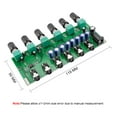 thumbnail image 6 of 1x Alloy DC 5V-15V Stereo Audio Signal Mixer Board Mix 2way 4way Input 1way Output 3.5mm, 6 of 7