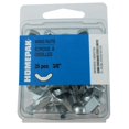 thumbnail image 2 of 25 Pack 3/8-16 Zinc Plated Wing Nuts, 2 of 2