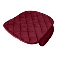 thumbnail image 4 of weibbin Car Front Seat Cushion, Soft Warm Faux Rabbit Fur Winter Auto Seat Cover, Fluffy Plush Vehicle Seat Protector Pad with Non-Slip Backing, Car Accessories for Home and Office Chair, 4 of 4
