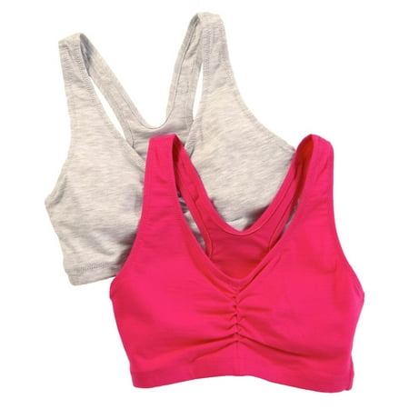 UPC 019585518985 product image for Hanes Women's 2 Pack ComfortFlex Fit Cotton Pullover Bra, Style H570 | upcitemdb.com