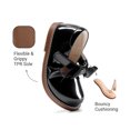 thumbnail image 4 of DREAM PAIRS Toddler Girls Mary Jane Flats, Wide Fit Black Dress Shoes with Cushioned Insole, Adjustable Hook & Loop Strap, Comfortable Non-Slip Uniform Shoes for Little Kids, 4 of 7