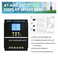 thumbnail image 4 of 60A 80A 100A MPPT Solar Charge Controller Tool 12V 24V 36V 48V Solar Panel Battery Smart Regulator Lead Acid/Lithium ,Safe to Use, 4 of 6