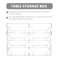 thumbnail image 4 of Miangastore Card Holder Transparent Acrylic 1Set 7.9x3.9x3.6in, 4 of 9