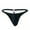 ^Black, variant on Rigardu Clearance Sale!! Mens Underwear Sretch Men's Thong Underwear Briefs T-Back Underwear for Men Black One Size