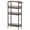 Brown, variant on Slim Rolling Storage Cart, 3 Tier Bathroom Storage Organizer Laundry Room Utility Cart Mobile Shelving Unit, Multi-Purpose for Kitchen Office Bathroom Laundry Narrow Places, White