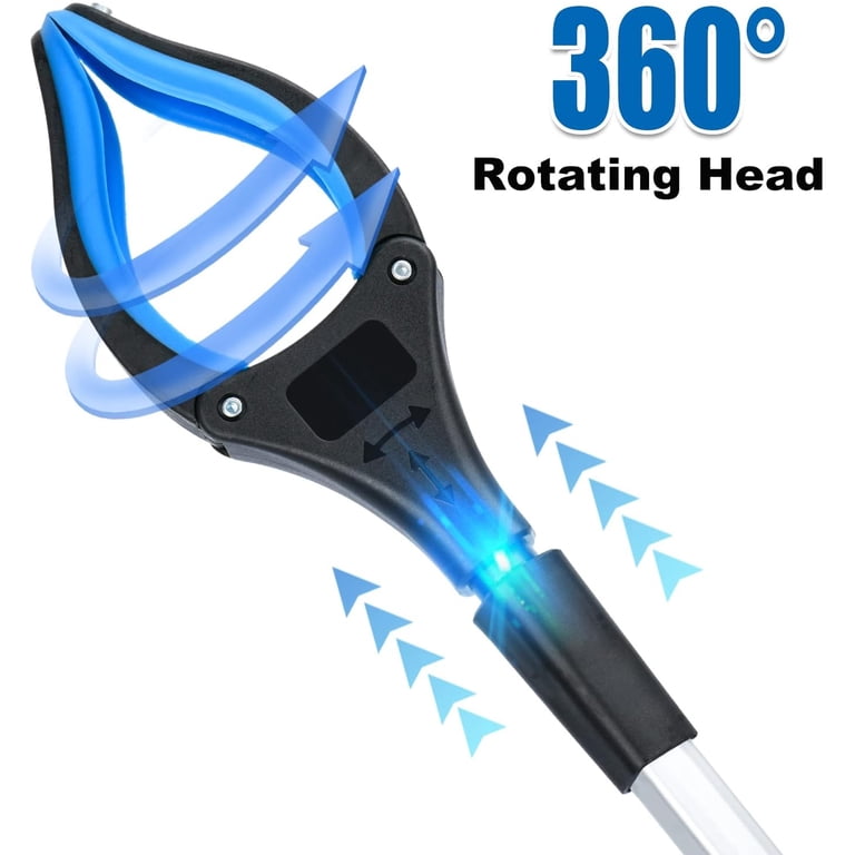 Foldable Gripper Extender Garbage Picker Gripper with 360 ° Rotating Clip Hand Tools Litter Reachers Pickers with Non-slip Jaws - 15 Foldable Gripper Extender Garbage Picker Gripper with 360 ° Rotating Clip Hand Tools Litter Reachers Pickers with Non-slip Jaws - 15
