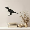 LaModaHome Dinosaur Metal Wall Art, Jurassic Park Inspired Kids Room Decor, TRex Steel Home Accent, Prehistoric Theme Children s Wall Hanging,Metal ArtHome Decoration Gift -7.9"x11.8"/20x30cm