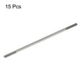thumbnail image 3 of Uxcell Push Rod Connector Double End Threaded Rod 304 Stainless Steel for DIY RC Car,Boat,Car,M2x55mm,Pack of 15, 3 of 6